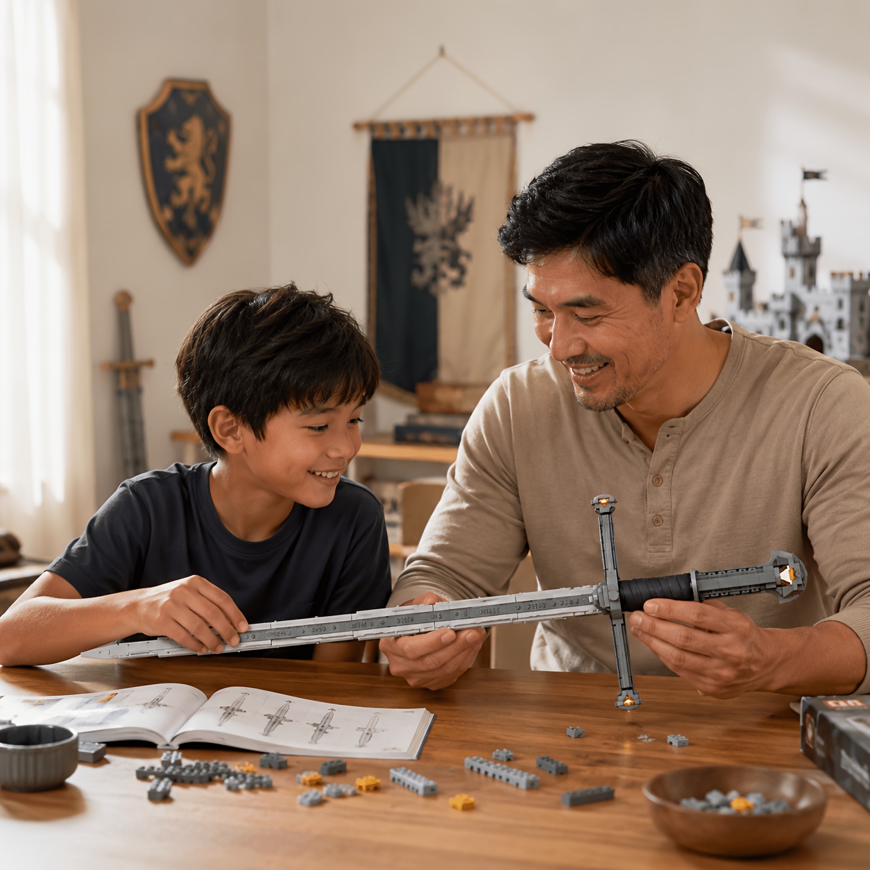 Samurai Sword Building Blocks Set
